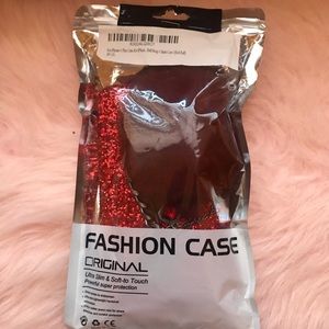 Sparkly red phone case